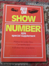 Autocar show number for sale  PITLOCHRY