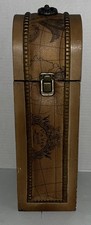 Wooden leather wine for sale  Vandergrift