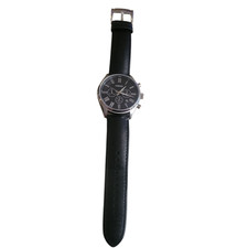 Usado, Cronógrafo masculino Fossil data mostrador preto e pulseira original nova bateria afiada comprar usado  Enviando para Brazil