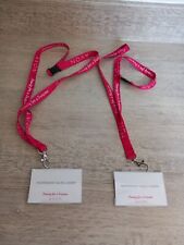 Pink lanyards holder for sale  SALISBURY