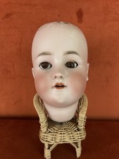 Boneca Bisque Alemã Antiga Cabeça Heinrich Handwerck Vidro Marrom Olhos para Dormir Bom! comprar usado  Enviando para Brazil