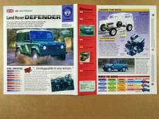 1997 Land Rover DEFENDER especificações fotos 1998 folha de informações, usado comprar usado  Enviando para Brazil