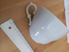 Tasse porzellan weiß gebraucht kaufen  Oberschwarzach