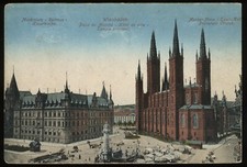 Wiesbaden marktplatz rathaus gebraucht kaufen  Wietzendorf