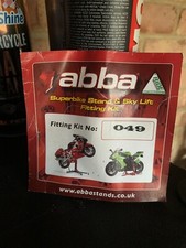 Abba superbike stand for sale  EASTBOURNE