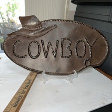 Cowboy embossed metal for sale  Sun City
