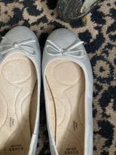 Silver ballet pump for sale  JARROW