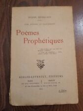 Eugène réveillaud. poèmes d'occasion  Cormeilles-en-Parisis