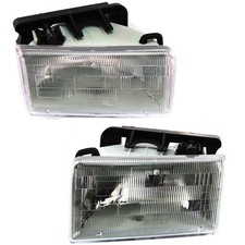 Conjunto de faróis pares esquerda e direita para picape Dodge Dakota 91-96 comprar usado  Enviando para Brazil