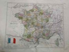 Carta geografica 1842 usato  Trieste