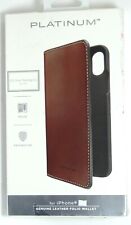 Usado, Platina - Capa folio de couro genuína americana para iPhone X e XS - Bourbon comprar usado  Enviando para Brazil