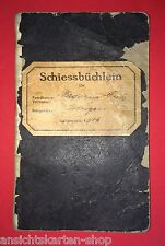 Schiessbüchlein schießbuch 1 gebraucht kaufen  Dresden