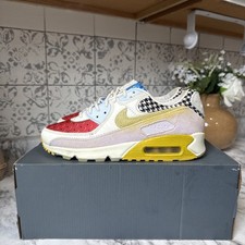 Tênis Nike Air Max 90 Patchwork Multi Couro Camurça Veludo Vela Tamanho 8.5 comprar usado  Enviando para Brazil