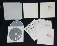 Software e manuais originais para 2006 Apple Macintosh Macbook com adesivos e CDs, usado comprar usado  Enviando para Brazil