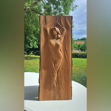 Holzrelief frau bett gebraucht kaufen  Meitingen