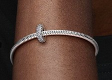 Pandora charm klares gebraucht kaufen  Lohmar