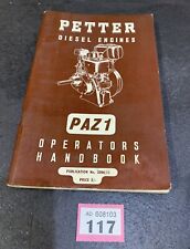 Petter diesel engine for sale  COLCHESTER