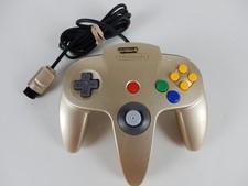 Controle Nintendo 64 dourado Nintendo Power 100 N64 autêntico raro testado e funciona comprar usado  Enviando para Brazil