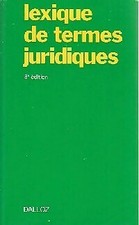 Lexique termes juridiques d'occasion  Hennebont
