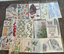 Grande Lote Tatouage Dry Rub Transfers Flores Natureza Ferries + Carolyn Yovan QVC comprar usado  Enviando para Brazil