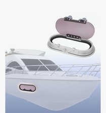 Escotilha de bloqueio de janela para escotilha de barco, iates, navios 14,45 pol x 7,76 pol comprar usado  Enviando para Brazil