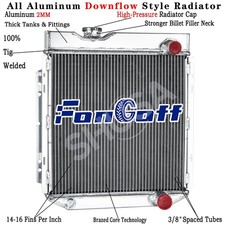 Row aluminum radiator for sale  Fontana