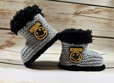 Baby hand knitted for sale  LONDON