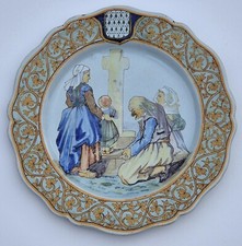 Belle assiette faïence d'occasion  Trélissac