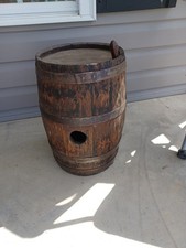 Wooden barrel vintage for sale  Leoma