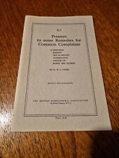 The British Homeopathic association, Pointers to some remedies for common  No 3 segunda mano  Embacar hacia Mexico