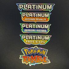 Pokemon binder stickers for sale  PRESTON