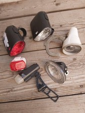 Luci illuminazione bicicletta usato  Italia