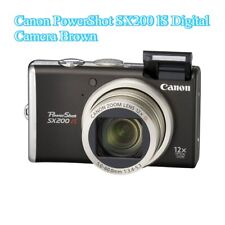 Câmera Digital Canon PowerShot SX200 lS 12.1 MP 12x Equilíbrio de Contraste Automático (ACB) comprar usado  Enviando para Brazil