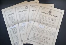 Lotto diplomi medaglia usato  Ravenna