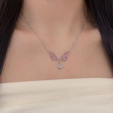 Butterfly pendant necklace for sale  Birmingham