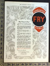 1924 fry visible for sale  Branch