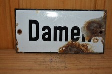 Altes emailschild 30er gebraucht kaufen  Limbach-Oberfrohna