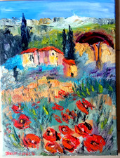 Mont ventoux coquelicot d'occasion  Carpentras