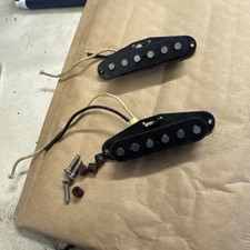 2 captadores de guitarra Fender Stratocaster reedição década de 1980 precisam de manutenção comprar usado  Enviando para Brazil