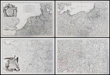 Alemania Polonia Bohemia Mapa Rizzi Zannoni 1783 comprar usado  Enviando para Brazil