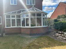 Conservatory white shaped for sale  NEWARK