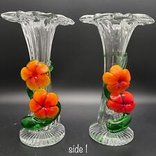 Art glass ruffled for sale  Stockton