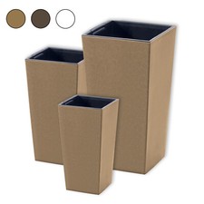 Set vasi quadrati usato  Italia