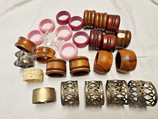 Assortment napkin rings for sale  Carbondale