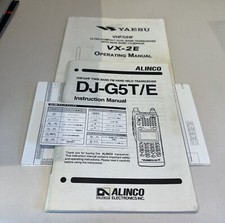 Alinco g5t instruction for sale  SHREWSBURY