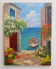 Dipinto olio tela usato  Montebelluna