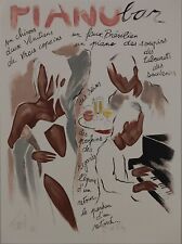 Lithographie piano bar d'occasion  Mezzavia