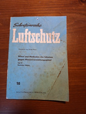 Schriftenreihe luftschutz deut gebraucht kaufen  Petersberg, Wettin-Löbejün