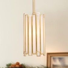 Gold pendant lighting for sale  Arlington