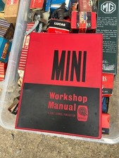 Bmc mini workshop for sale  ABINGDON
